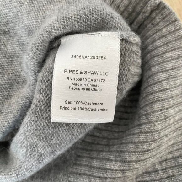 Veronica Beard Soleen Cashmere Cardigan | Heather Grey | Women’s Size Small - Picture 4 of 5